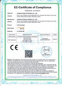 吉豐CE證書JF-TGPW-20B